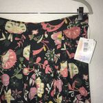 LuLaRoe Madison Skirt Floral BNWT 2X Swing Pleated Photo 3