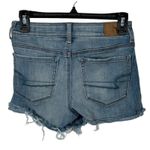 American Eagle  Super Stretch Hi-Rise Shortie Denim Shorts Size 2 Photo 4