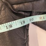 Vigoss Long Sleeve Long Length Faux Leather Jacket Asymmetric Zipper EUC Sz M Photo 7