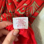 Lisa Says Gah Red Orange Ruched Bodycon Mini Dress Size Small Photo 4