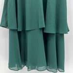 Lulus Celebration Time Emerald Green Sleeveless Tiered Midi Dress Size XS Photo 7
