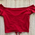 Hollister  Red Crop Top Photo 2
