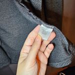 Apt. 9  Dark Gray Knit Moto Zippered Jacket Extra Small Photo 3