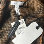 Leith  Dale Zebra Tan Open Cardigan Size Small NWT Photo 9