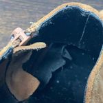 Wanted Lasso 3.5” heel black suede leather bootie size 6 Tan Photo 9