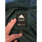 Burton Jacket Womens Small Blue Floral Living Lining Thermolite Hooded Snowboard Photo 7