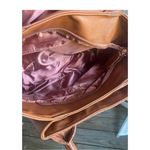 Charming Charlie NWT Faux Leather Orange Satchel Handbag Photo 7