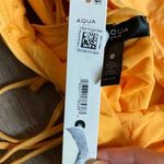 AQUA Lace Up Plunge One Piece Swimsuit Size M NWT Photo 9