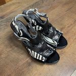 BKE  Woman’s Snakeskin / Zebra Printed Classic Chic Heels Size 8 1/2 Photo 1