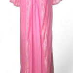 Vintage Peignoir Nightgown Robe Set Pink Photo 0