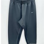 Nike  Pro Dri-Fit‎ Black Fleece Training Pants Sweatpants Elastic Waist Women L Photo 0