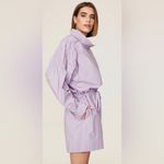 AKNVAS Ketevan Romper Long Sleeve in Lavender Light Pastel Purple Lightweight L Size L Photo 1