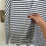 Frank & Eileen  Effie stripe funnel neck long sleeve Photo 3