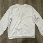 Beverly Hills Athletics Women’s Crewneck Sweatshirt Size Large White Photo 2