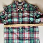Vineyard Vines  Womens Multicolor Plaid‎ Flannel Button Down Shirt Sz 0 Preppy Photo 10