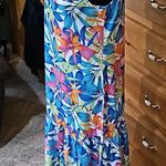 Caribbean Joe  Colorful Floral Maxi Dress Photo 3