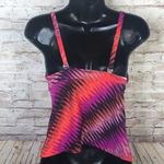 Dana Buchman NEW  Tankini Womens 6 Multicolor Underwire Swim Top Photo 2