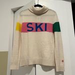 Perfect Moment Ski Merino Wool Turtleneck Long Sleeve Sweater II in Cream Size L Photo 4