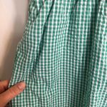 Draper James  puff sleeve Surplice green gingham dress prairie women medium Photo 4
