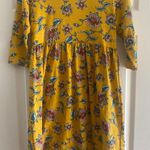 Matilda Jane  Womens Small Yellow Floral Dress Cottagecore Church MJ A Place Sun Photo 0