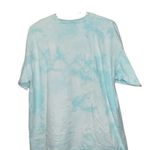 Anvil Light Blue green tie dyed Graphic T-Shirt virginia girl! Photo 4