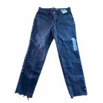 Old Navy  Jeans Womens High Rise O.G Straight Ankle Raw Frayed Hem Denim Size‎ 6 Photo 7