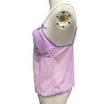 Out From Under  Sz XL Urban Outfitters Lavender Lilac Lettuce Trim Sheer Cami Top Photo 1