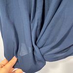 Krazy Kat  blue oversized flowy dress‎ shirt Photo 1