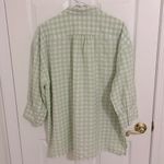 Tuckernuck  Pomander Place Green Gingham Plaid Adair Button Down Top Size Large Photo 5