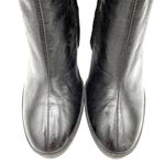 ZARA  Black Leather Knee High Boots with Shearling NWOT Size 40 / 9 Photo 5