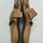 Vionic  Women's Cork Tan Gold Skylar Adjustable Slide Sandals Size 11 Photo 1