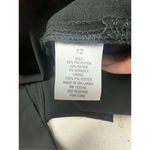 Roz & Ali  Black/Gray Sleeveless Dress Sz 12 NWT Photo 3