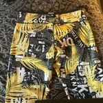 DKNY Sport Yellow, Black & White Stretch Leggings β Size XL Photo 7