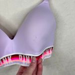 Victoria's Secret Victoria’s Secret pink wear everywhere wireless bra women’s 32DD lavender Photo 2