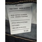 KanCan Jeans High Rise Flare Leg Dark Wash Denim Distressed Western Boho‎ Blue Size undefined Photo 6