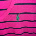 Ralph Lauren  Pink Striped Women's‎ Y2K Style  Top Size Small Photo 5