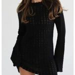 Rumored Beyond the Sea Mini Dress Size S Black Photo 0
