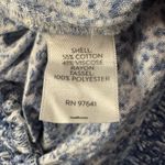 J. Jill Large Maxi Skirt Smocked Waist Abstract Pull Photo 3