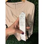 Max Mara  Light Pink 3/4 Sleeve Top Sz Large Photo 2