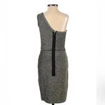BCBGMAXAZRIA | Inari Bodycon One Shoulder Dress Metallic Shimmer Size Small S Photo 3