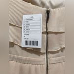 NWT Pins And Needles Cream Strapless Layered Tiered Ruffled Mini Party Dress Photo 10