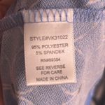 Adrienne Vittadini Blouse XL with Cat Bow Detail Blueand White Sleeveless Top Photo 8