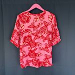 Anthropologie Vineet Bahl  Inge Embroidered  Butterfly Blouse Photo 4