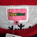 Tipsy Elves  Red and White Sweater Photo 3