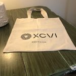 XCVI  NEW Canvas Tote Bag 100% Cotton Photo 3