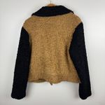 Nine West NWT Womens Teddy Jacket Size XXL Color Block Full Zip Comfort Cozy Photo 2