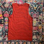 Lululemon Swiftly Breathe Muscle Tank Dot Scape Aztec Brick Red Womens 6 Photo 2