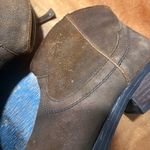 OTBT  Trek Leather Booties Western Style Brown size 7 Photo 6