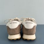 Tory Burch Annie Nylon Suede Ivory White Runner Sneakers Photo 5