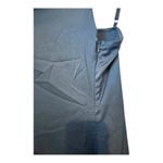 Cider NWT SOLID COWL NECK SLIT MIDI DRESS side row of buttons, in blue size S Photo 11